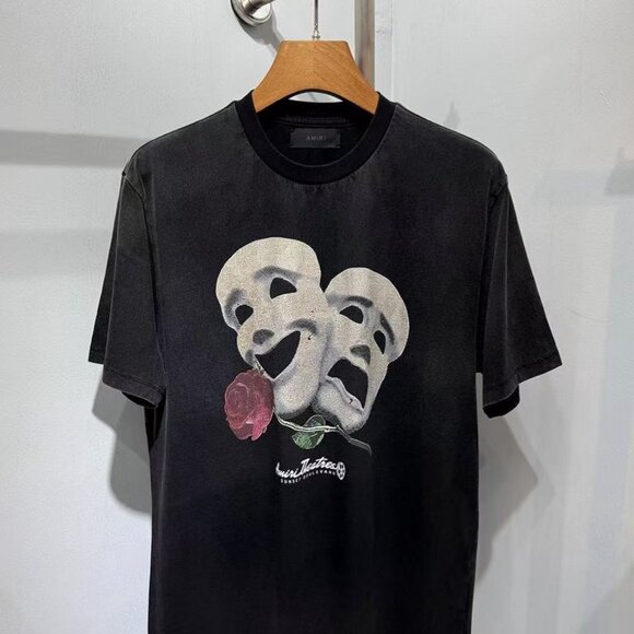 AMIRI Other - Amiri Beige Pool Cue printed cotton jersey T-shirt